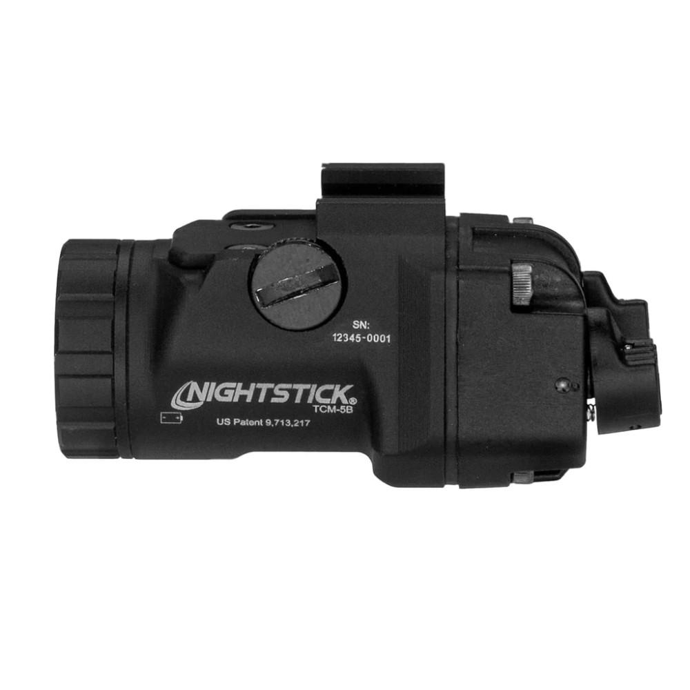 Nightstick TCM-5B black subcompact weapon-mounted light with 650-lumen LED