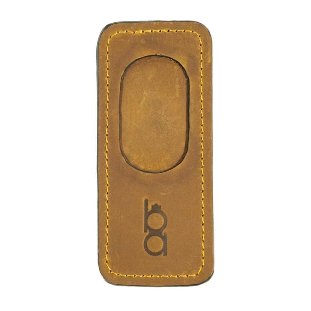 Bob Allen Magnetic Barrel Protector with two-piece leather construction
