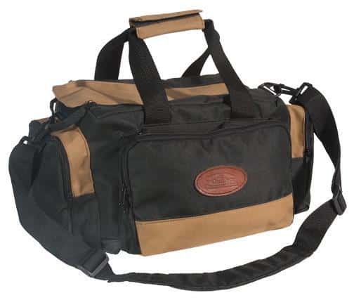 Outdoor Connection Deluxe Range Bag in Black and Tan