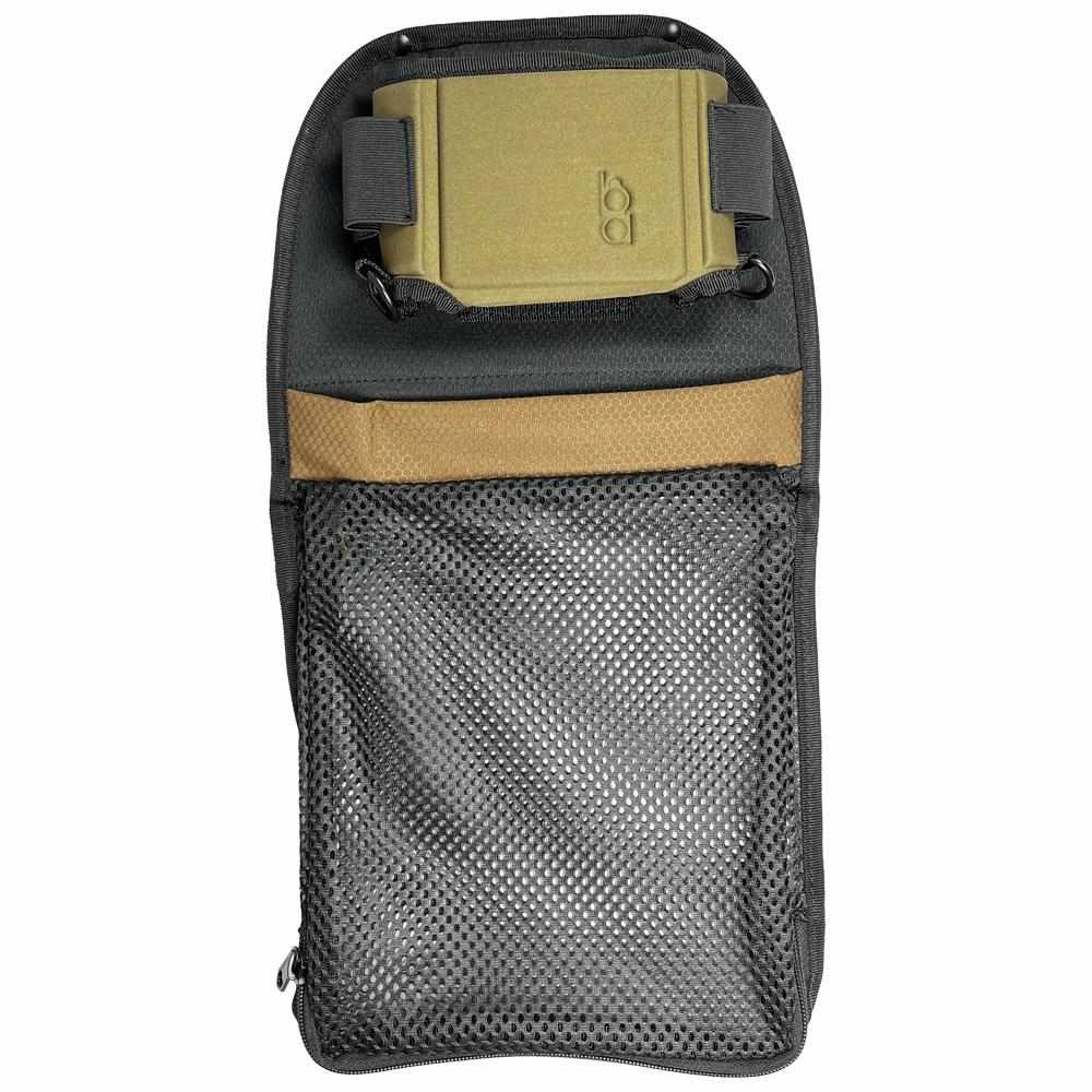 Bob Allen Top Gun green structured mesh shell pocket