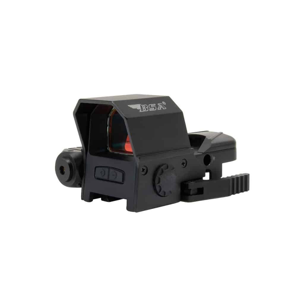 BSA Optics RS-3324RL reflex sight with integrated red laser