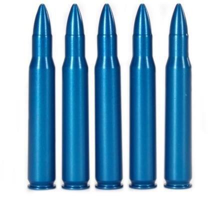 A-Zoom blue .30-06 Springfield aluminum snap caps, 5-pack