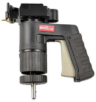AOB Bog-Pod Adapter with pistol-grip ballhead and quick-release plate