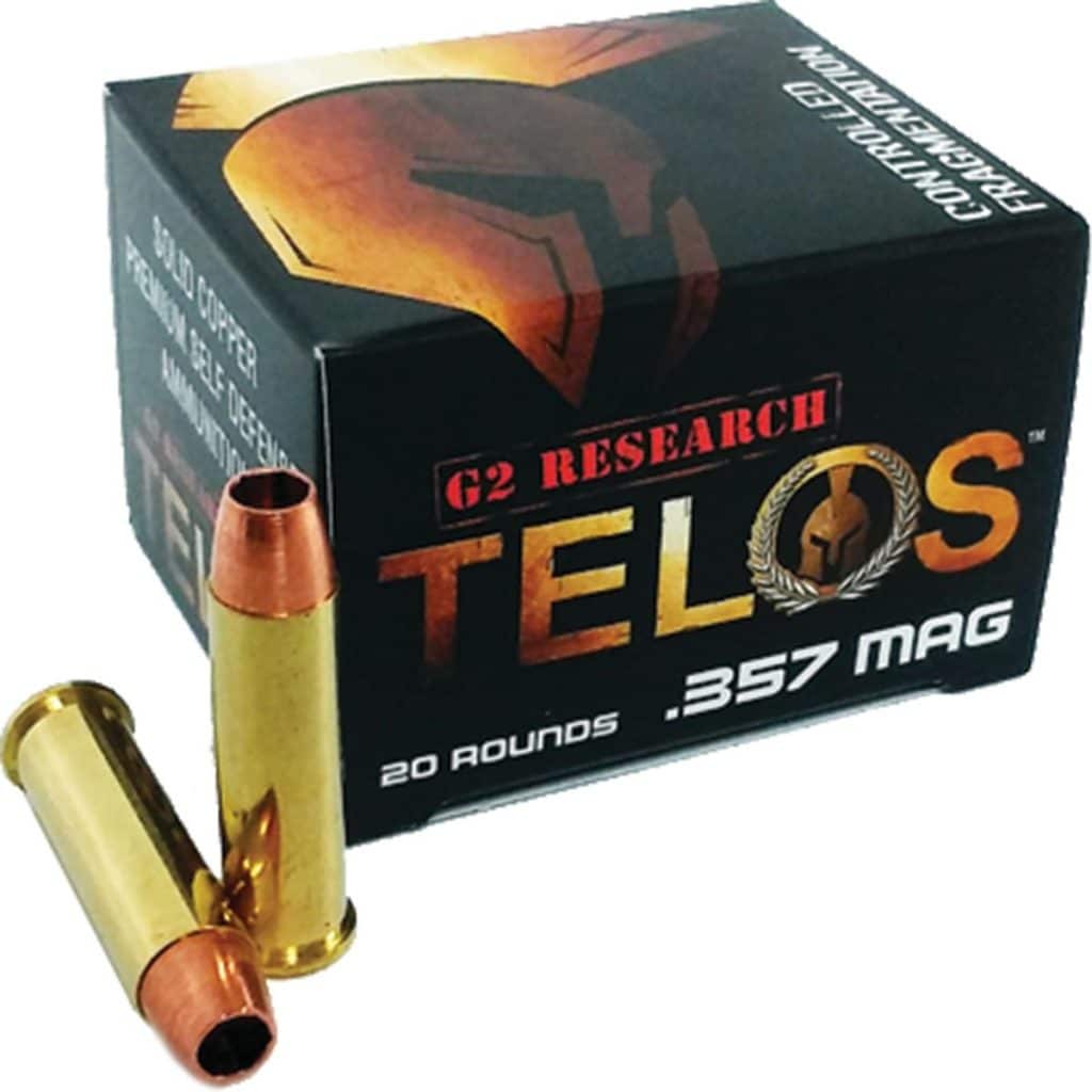G2 Research Telos .357 Magnum 105 grain 20-round ammunition