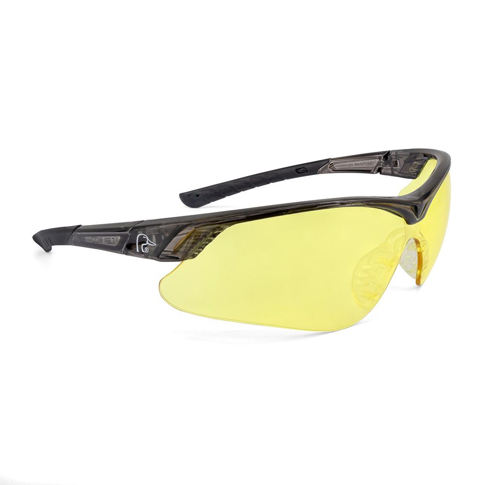 Radians Ducks Unlimited DUHF13040C half-frame shooting glasses with amber lens