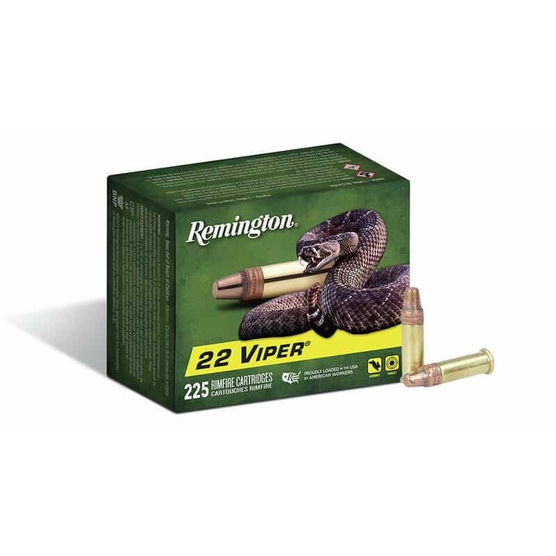 Remington Viper .22 LR 36-grain truncated cone solid ammunition, 225 rounds