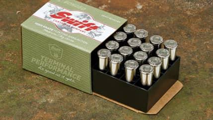 Swift A-Frame Heavy Revolver .44 Rem Mag 300 gr ammunition, 20 count