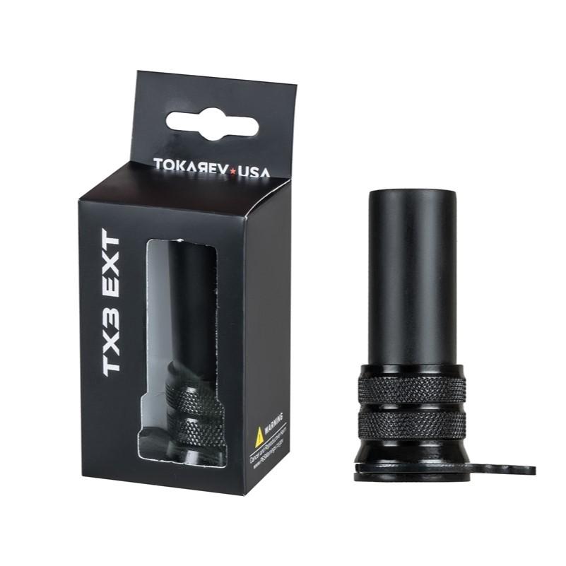 SDS Imports Tokarev TX3 12 gauge one-round magazine tube extension in black