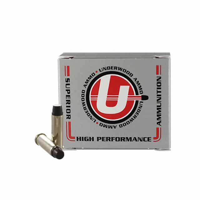 Underwood Ammo .38 Special +P 158 grain hard cast ammunition box