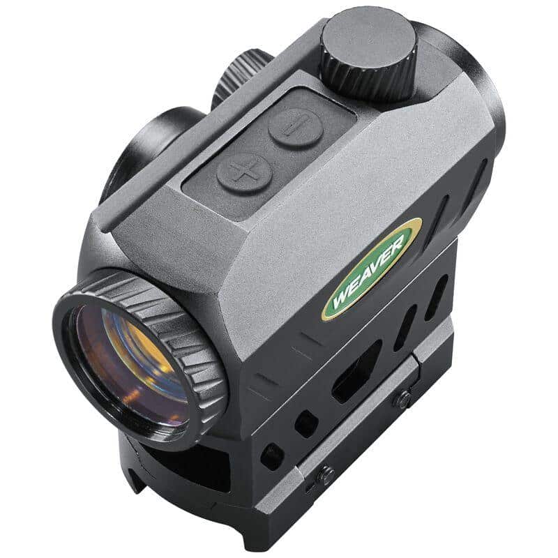 Weaver Classic Series 1x22 tube red dot sight with 3 MOA LED reticle