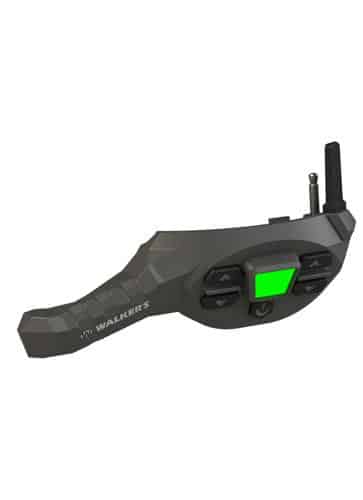 Walker's FireMax Muff Walkie-Talkie attachment in black