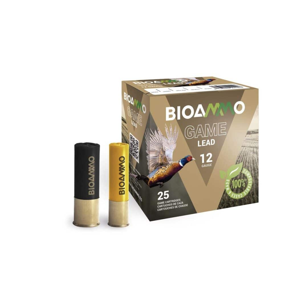 BioAmmo 20 gauge #8 lead shotshells, 2-3/4-inch, 1-ounce, 25 rounds