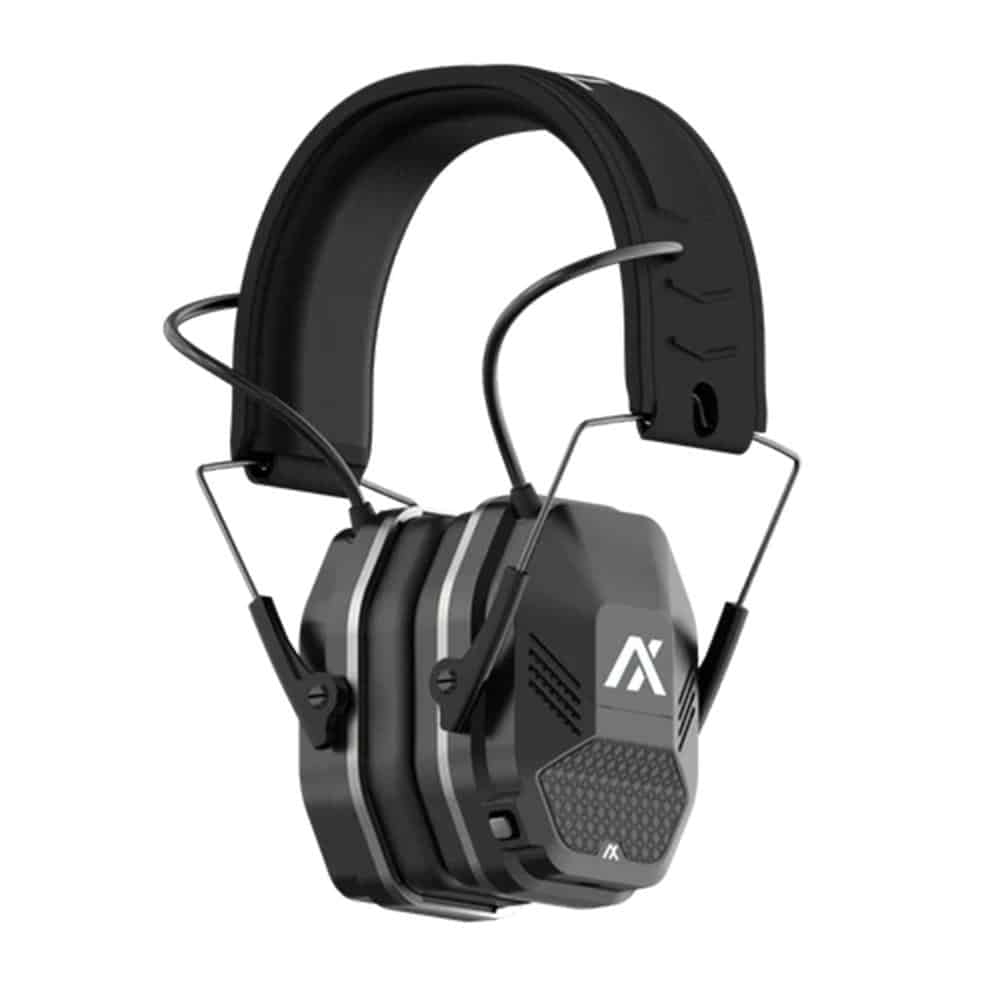AXIL MX PRO II black electronic ear muffs with Bluetooth and 22 dB protection