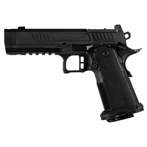 Alpha Foxtrot AF1911-Romulus 9mm handgun with 4.25-inch DLC black bull barrel