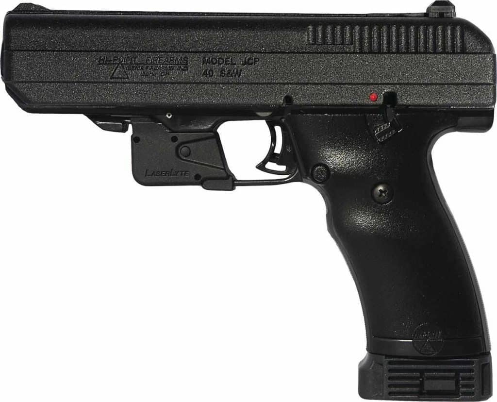 40S/W gun w/trigger-guard-mount laser 10 shot 4.5IN BBL