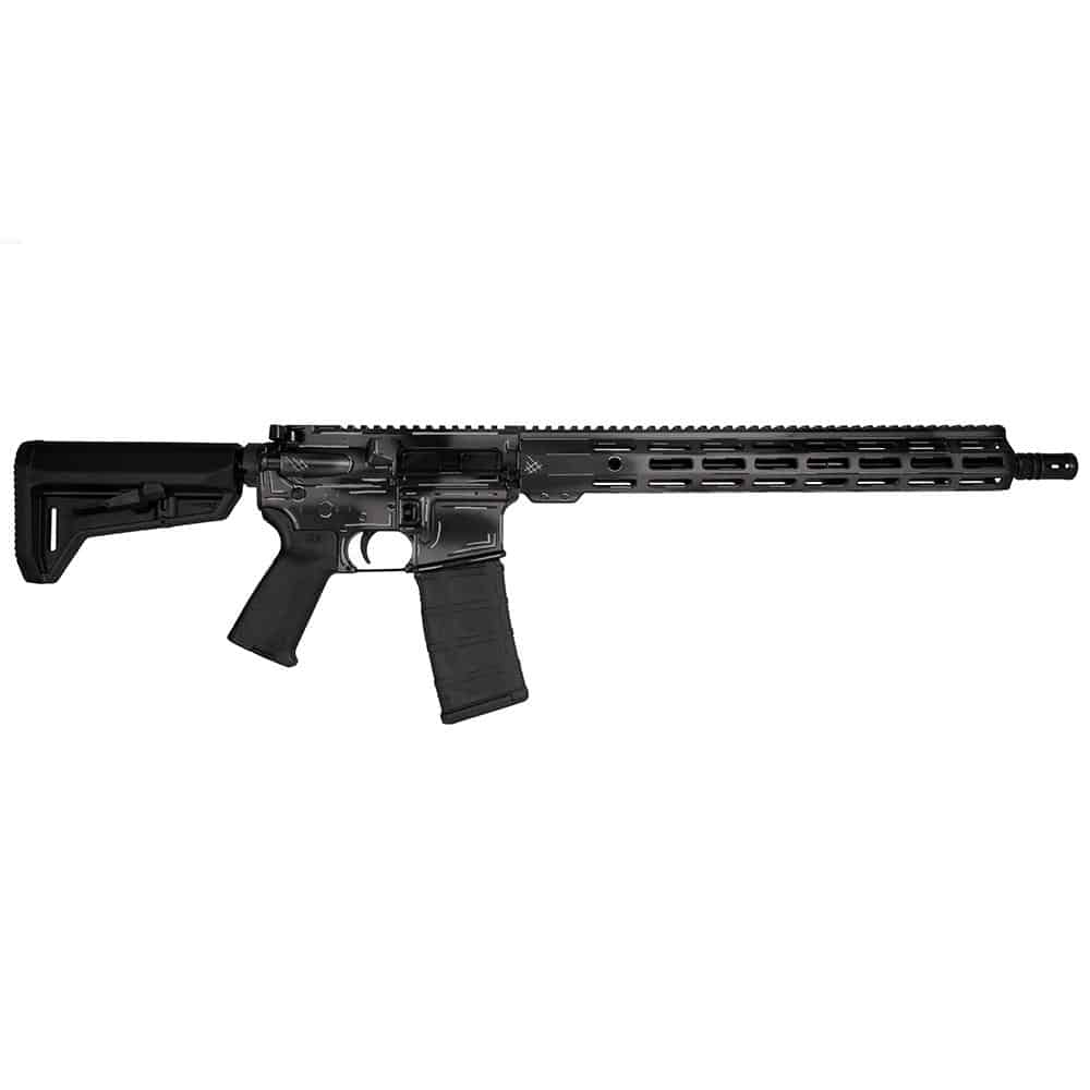 Shark Coast Tactical .223 Remington 5.56 NATO rifle with 16-inch barrel and M-LOK handguard