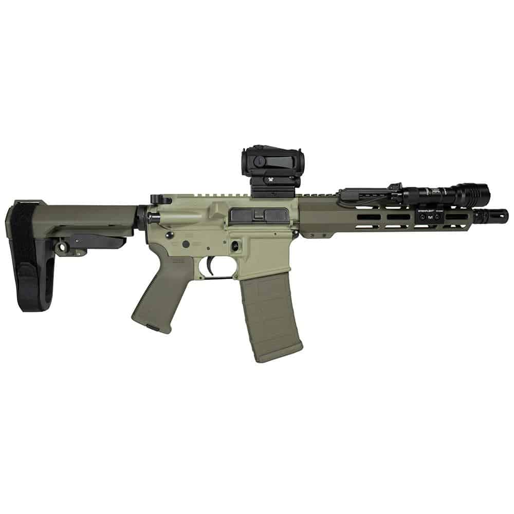 Shark Coast Tactical Grassy Knoll AR pistol bundle with 10.5-inch barrel and accessories