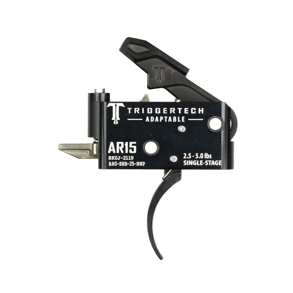 TriggerTech AR-15 Adaptable Pro Curved single-stage trigger in black