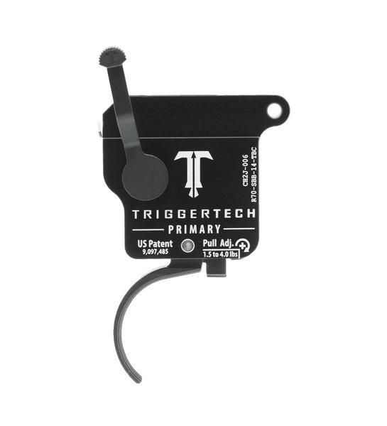 TriggerTech Remington 700 Primary curved black trigger