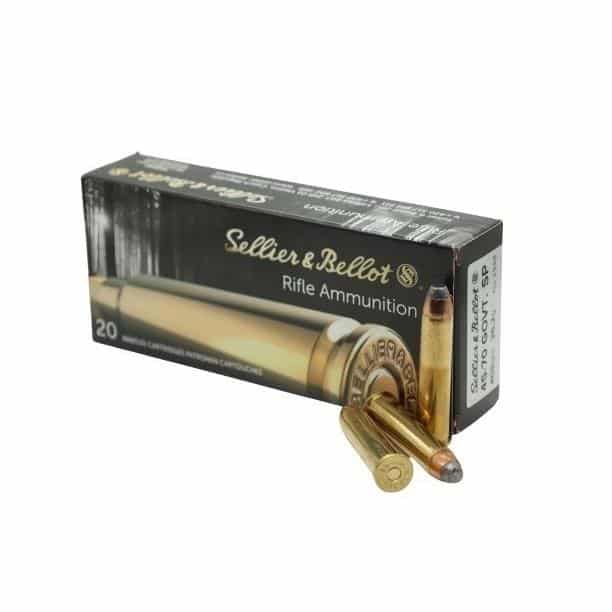 Sellier & Bellot .45-70 Government 405 grain soft point rifle ammunition