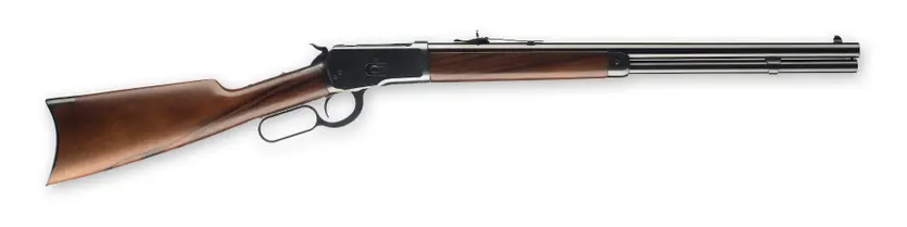 Winchester Model 1892 Short Rifle .45 Colt with 20-inch blued barrel and walnut stock