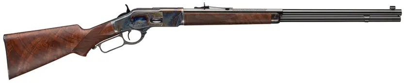 Winchester Model 1873 Deluxe Sporter .357 Magnum rifle with 24-inch barrel