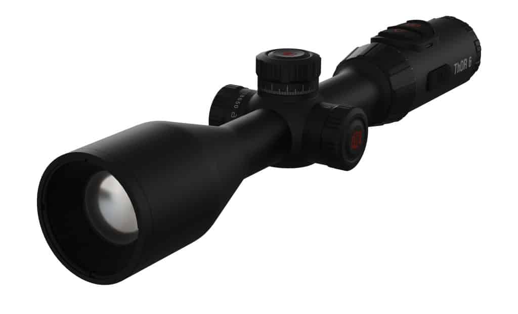 ATN ThOR 6 Elite 3.5-28x 384x288 thermal rifle scope in black