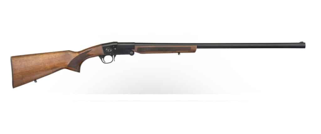 Charles Daly 101 12-gauge single-shot shotgun with 28-inch barrel and walnut stock