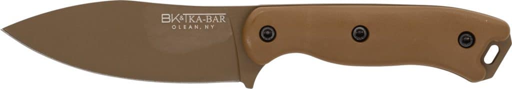 Ka-Bar Becker BK19 Nessmuk fixed blade knife with sheath