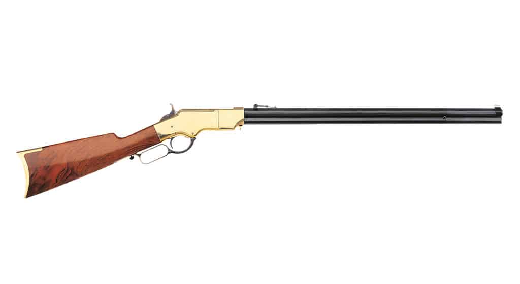 Cimarron 1860 Henry Civilian .45 Colt lever-action rifle with walnut stock