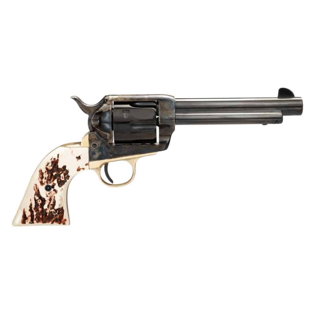 Taylors and Company 1873 Cattleman .45 Colt revolver with imitation stag grip