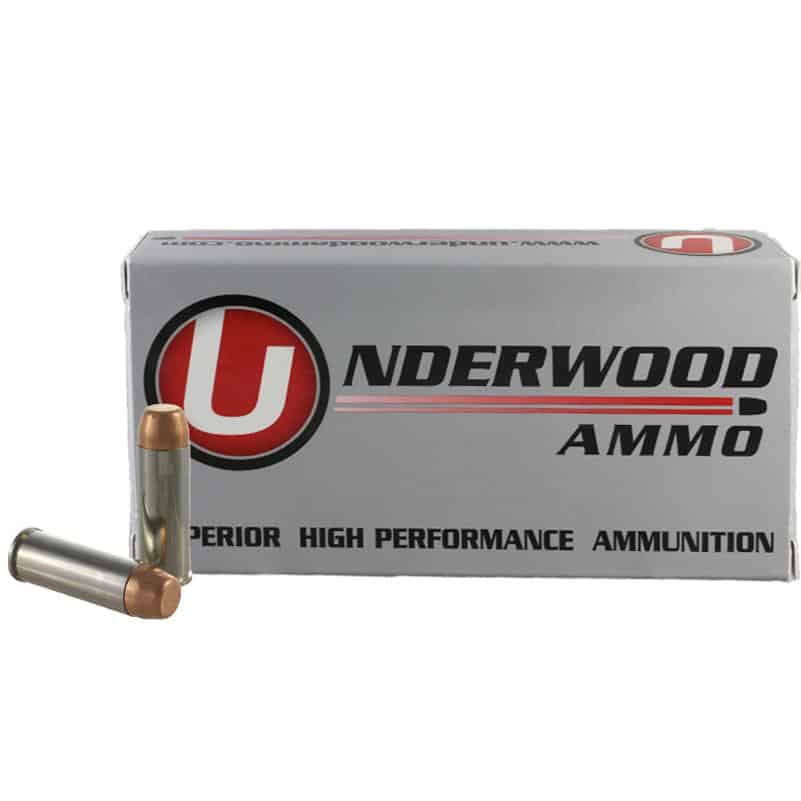 Underwood .45 Colt 250-grain handgun ammunition, 50-round box