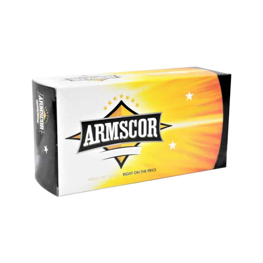 Armscor 9mm Luger 124gr JHP handgun ammunition, 50 rounds