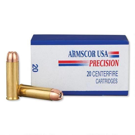 Armscor .500 S&W 300 grain XTP jacketed hollow point ammunition, 20 rounds