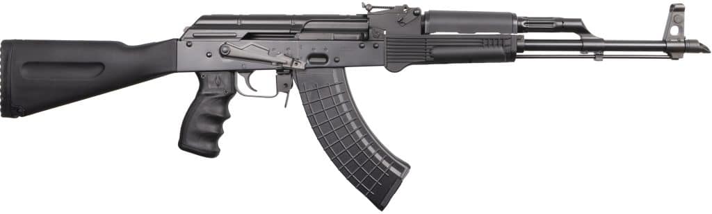 Pioneer Arms POL-AK-S-FT-P 7.62x39mm forged Sporter rifle with black polymer furniture
