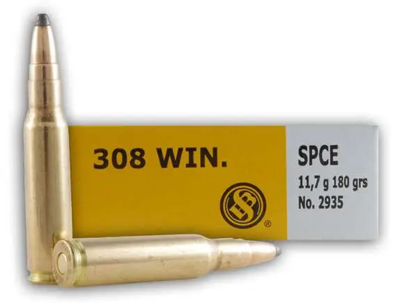 Sellier & Bellot .300 Winchester Magnum 180 grain SPCE ammunition 20-round box
