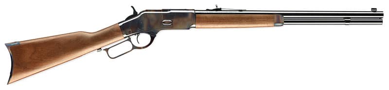 Winchester Model 1873 Short Rifle 44-40 Win with 20-inch barrel and walnut stock