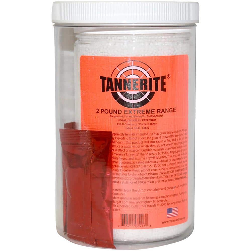 Tannerite Extreme Range 2 lb reactive shooting target
