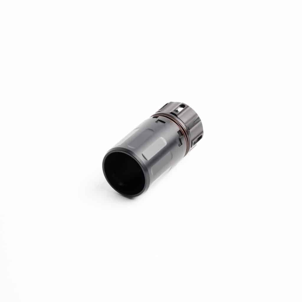 Dead Air .458 caliber Blast Shroud for HUB adapter with 1-3/8-24 threads