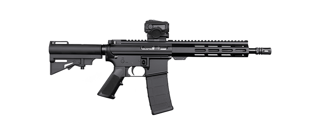 DPMS DP15 Shortacle 300 Blackout pistol with Vortex SPARC optic