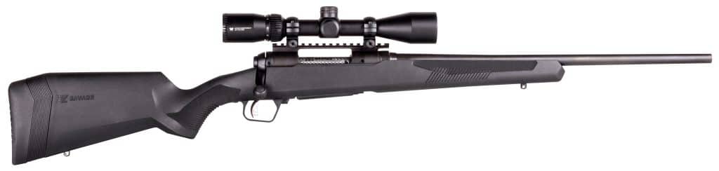 Savage 110 Apex Hunter XP .243 Winchester rifle with Vortex Crossfire II scope