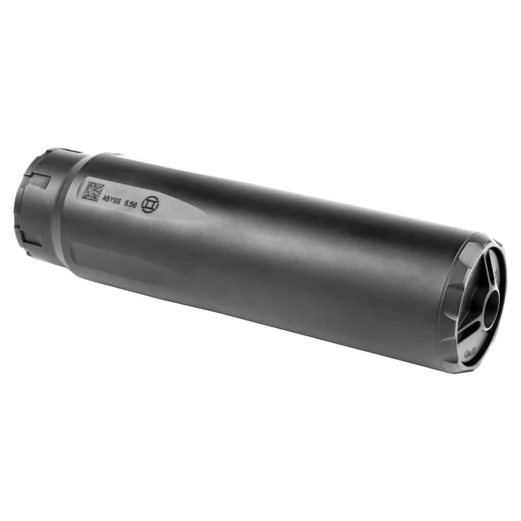 Gemtech ABYSS 5.56 suppressor with 1/2x28 direct-thread mount