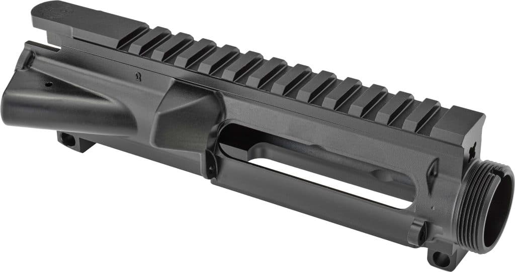 Black phosphate AR-15 stripped upper receiver