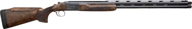 AKKAR 206 Target Force 12GA over-under shotgun with 32-inch high rib barrel