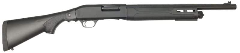 Tokarev TSP 12 12 Gauge pump shotgun with 18.5-inch barrel and black synthetic stock