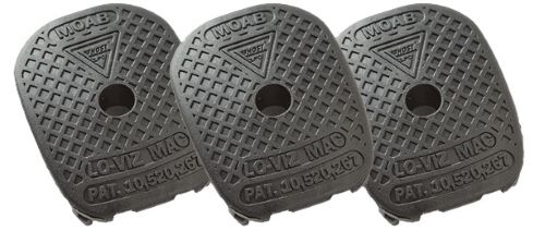 Ghost Inc. GHOST MOAB black baseplates for SIG P365 Macro, 3-pack