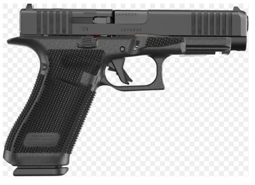 Glock 17 Gen 6 9mm handgun with 4.49-inch barrel and three magazines