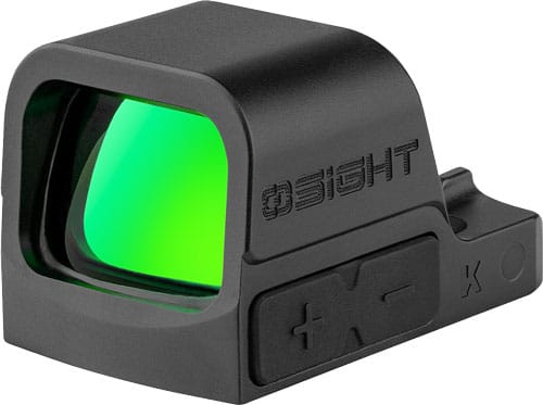 OSIGHT K black RMSc reflex sight with green 6 MOA dot