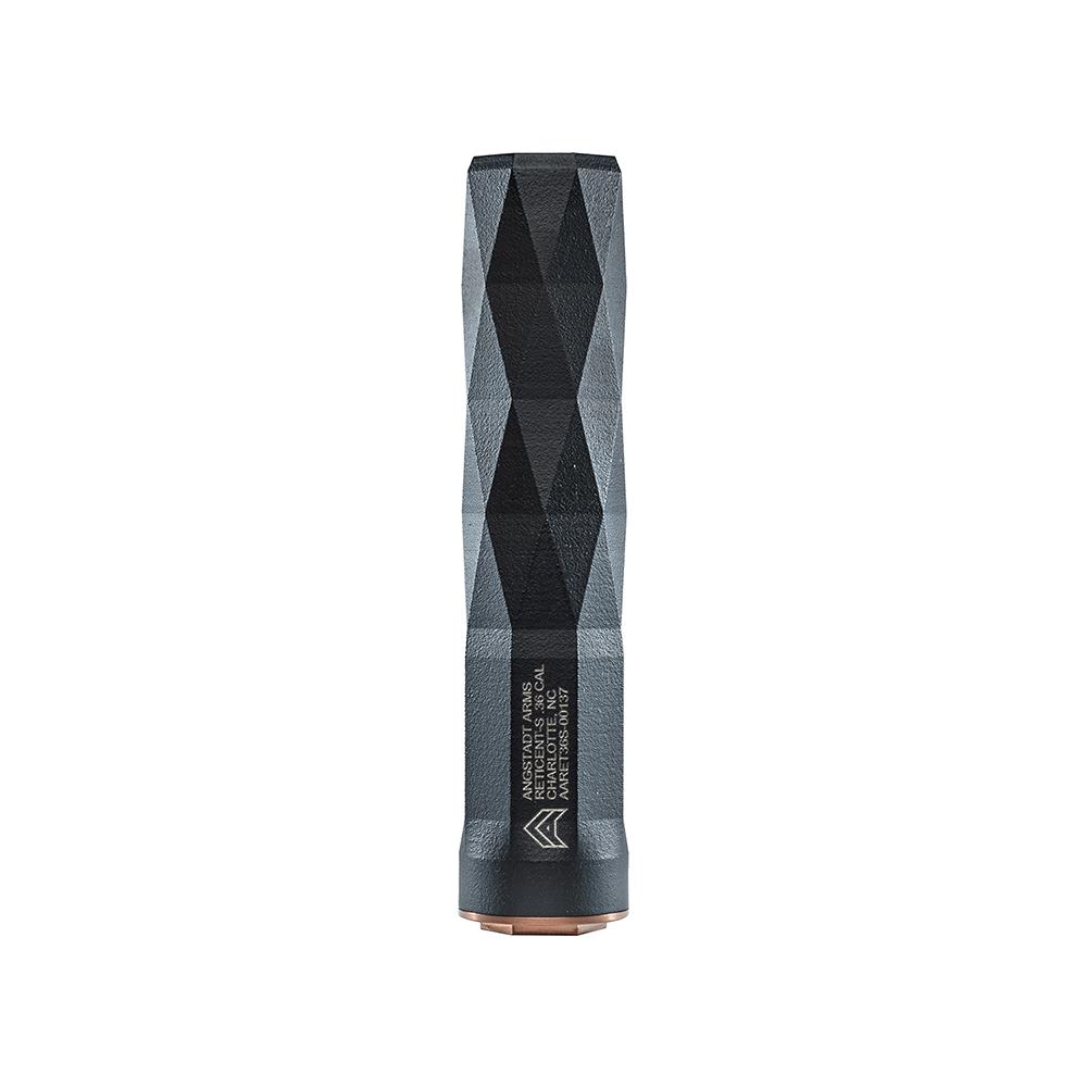 Angstadt Arms Reticent 360S .36-caliber HUB-compatible suppressor in black