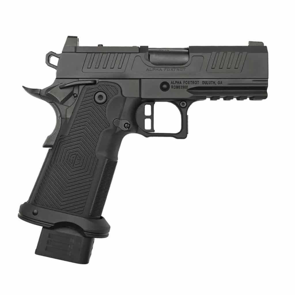AF1911-ROMULUS 9MM 17 & 20 Rnd Magazines (1 Each) 3.5" BULL Barrel DLC Black MOS Optic Cut